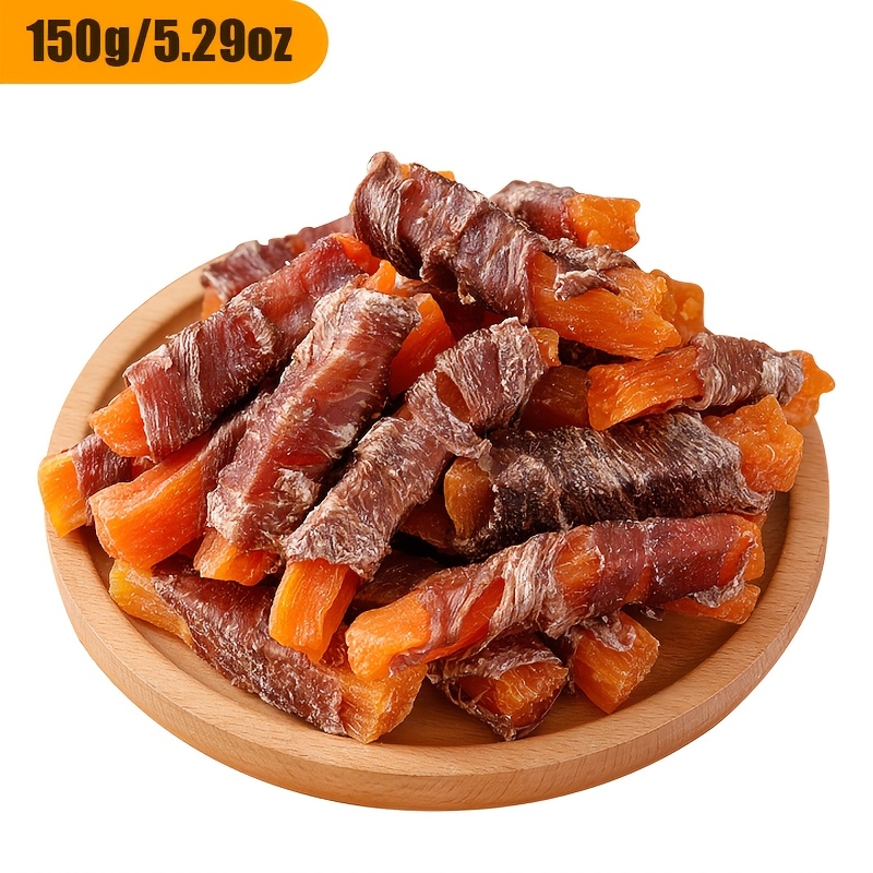 Sweet Potato Dog Chew Sticks, Long Lasting Pet Treats For Puppies And Adult Dogs, Soft Training Rewards For Small Dogs Medium Dogs Large Dogs, High Protein Dog Snacks, Reward Treats For Daily Use