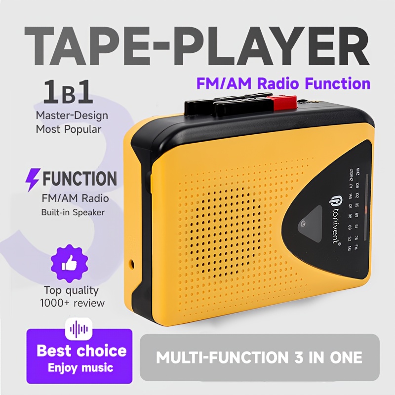 cassette player and radio sold on Temu Australia