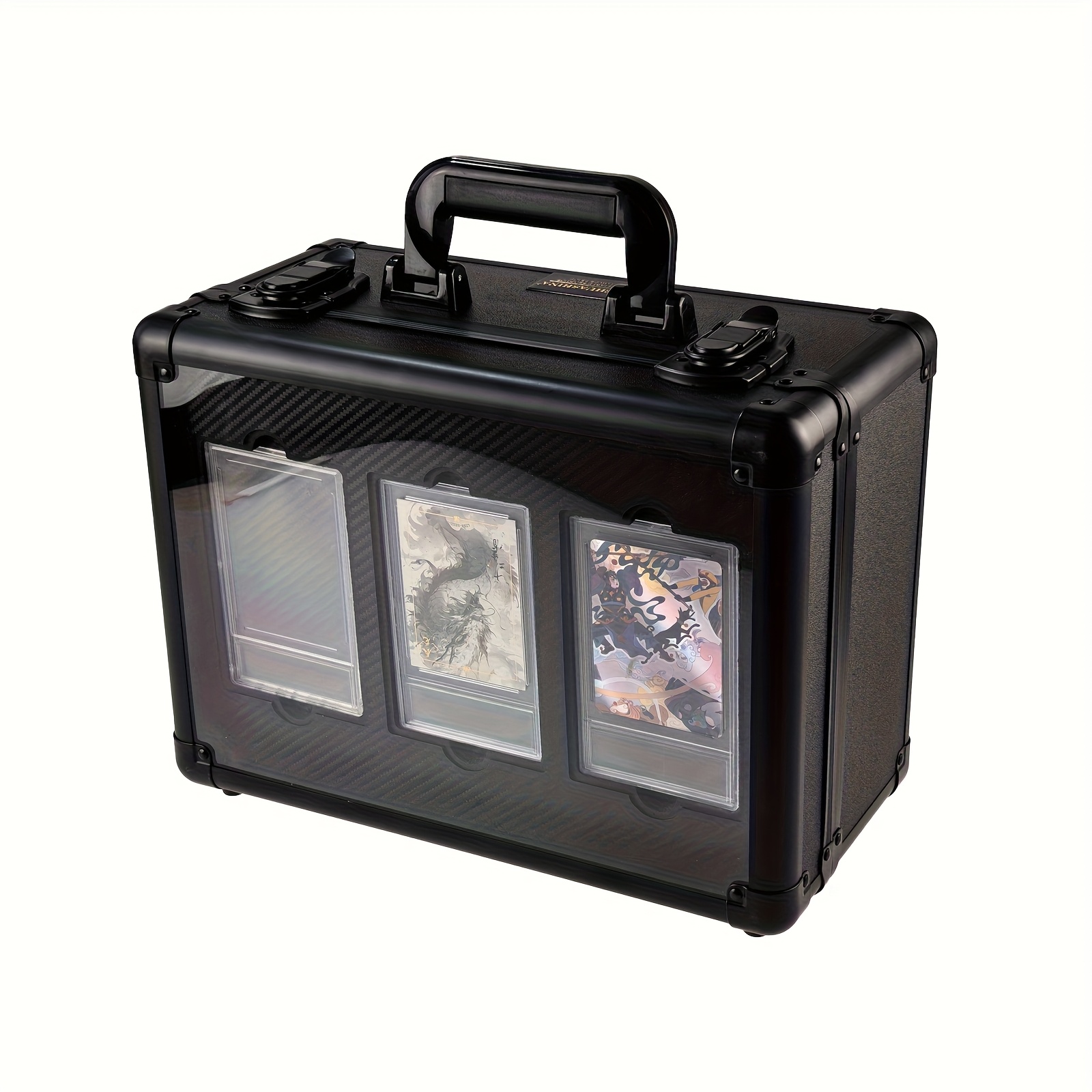 graded card briefcase Graded Card Slab Briefcase with Velcro walls