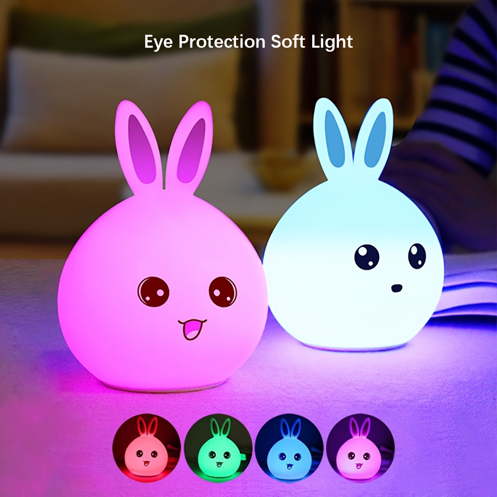     night light soft light for eyes multi color adjustable usb fast charging Product details 0