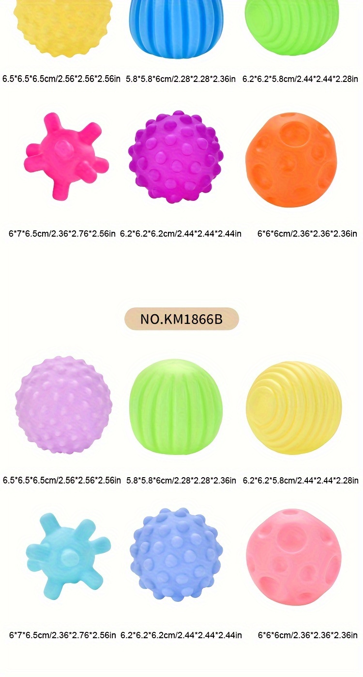 soft squeeze ball for   safe pvc breathable non toxic perfect gift for birthdays halloween christmas   in orange   red blue yellow details 2