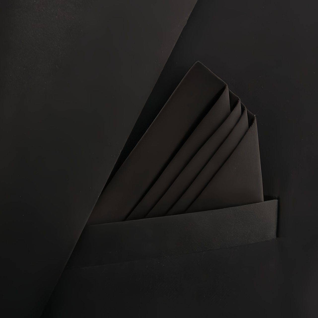 Men's Pre-formed No-Fold Pocket Square
