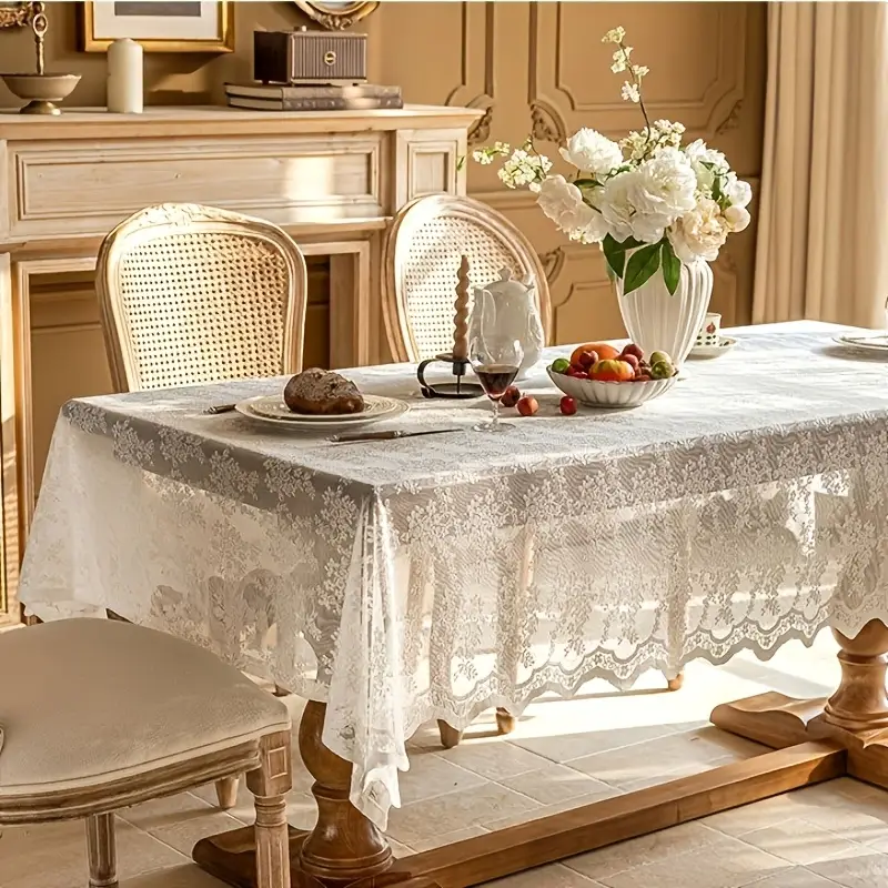 einteilige tischdecke französischen stil leichtem luxus