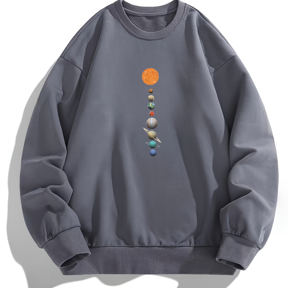 solar system long vertical pattern clothing heat transfer Temu