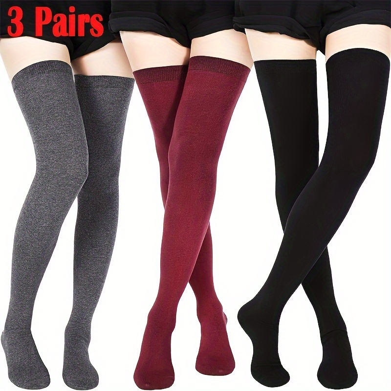 

3 Of Women's Over-the-knee - For Or Girlfriend - Long Leggings And Ladies - Suitable For 14+ Years - Of , , And - - In