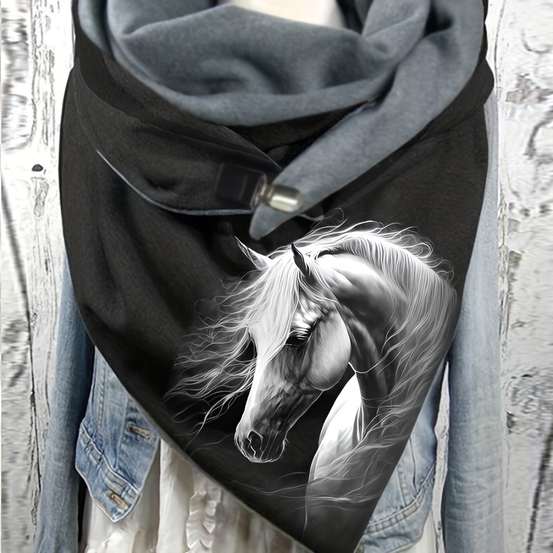 Women's Stylish Warm Neck Scarf Triangle Shawl