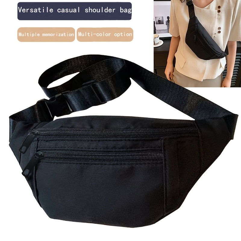 sac banane en cuir pour hommes et femmes, pochette de voyage, sacoche à bandoulière, sacoche de , sac à bandoulière, sac à , multiples poches, sac de taille | Découvrez Les Offres