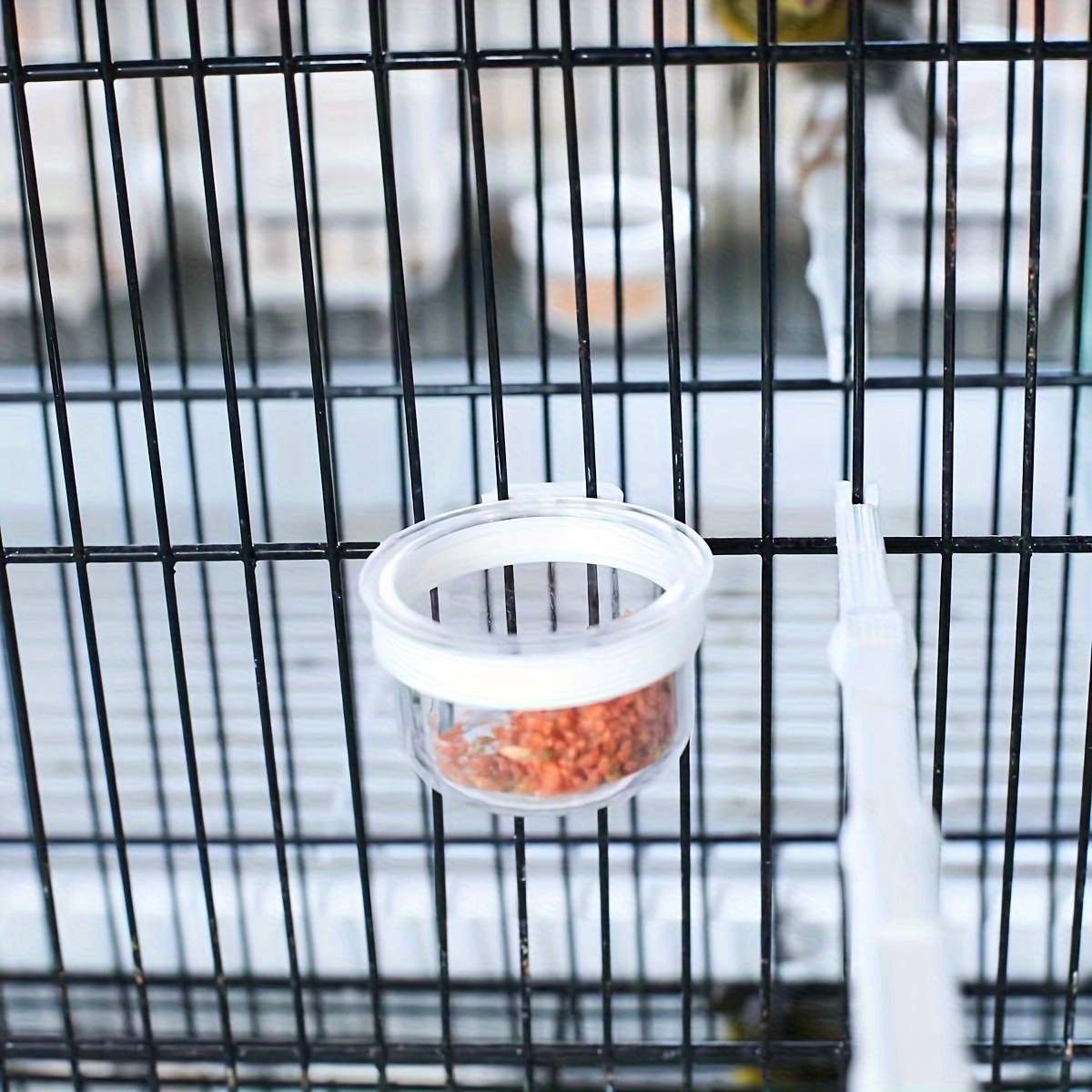 Vogelkäfig Abdeckung Aus Mesh - Staubschutz Mit Fangsack Für Vögel