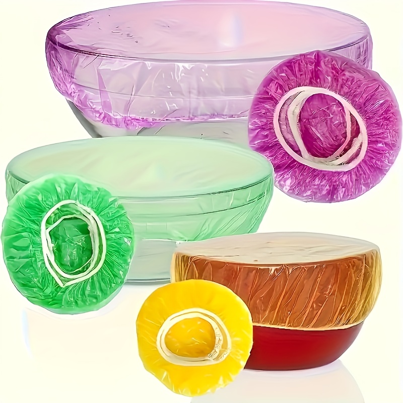 100 disposable food wraps plastic cling film   food grade kitchen refrigerator sealing covers ideal for preserving fruits     and   additions