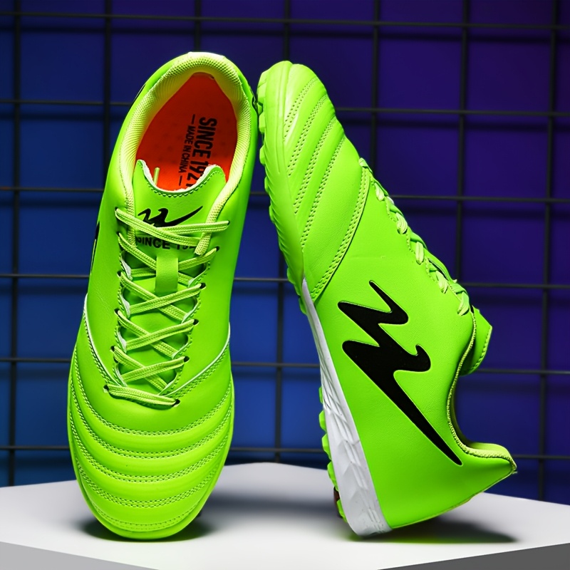 Men's Indoor/Outdoor Soccer Cleats with Transparent Turf Traction