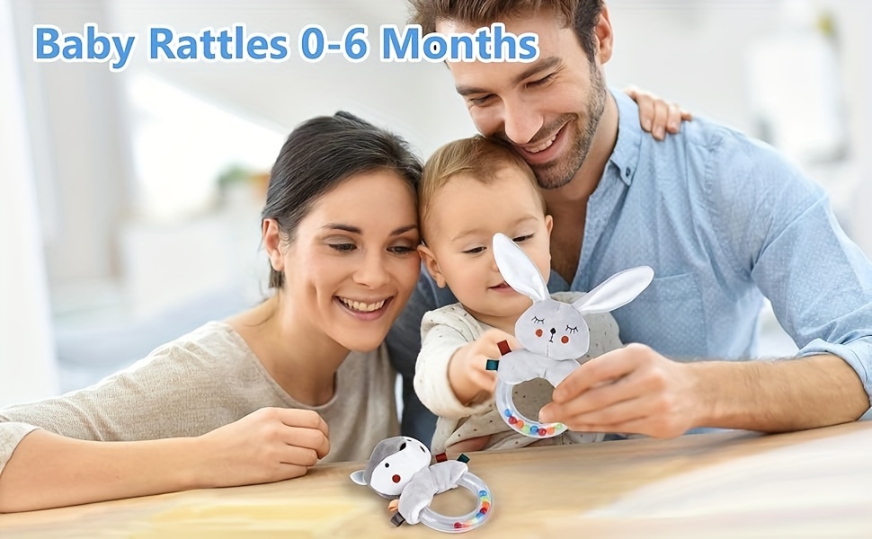 baby rattles 0 6 months newborn toys baby toys 0 3 months   bell grip   pleated squeaky travel accessories 0   12 months old details 1