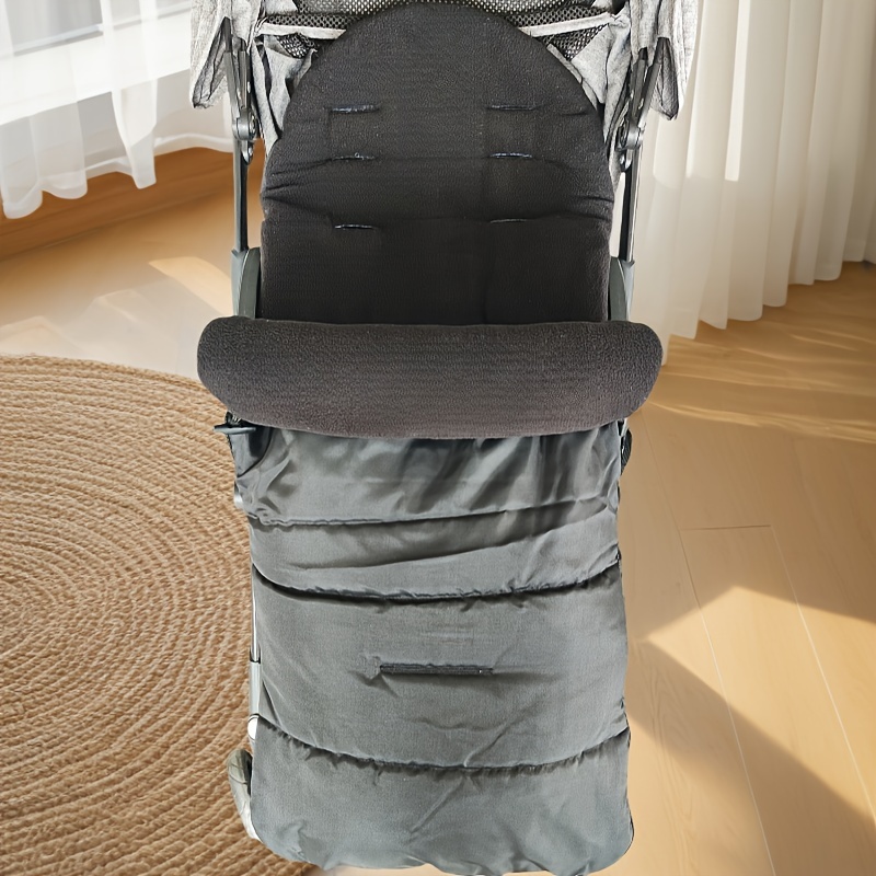 

Universal Stroller Windproof Winter Foot Insert With Cotton Pad, Polyester Fiber, Ideal For And Christmas Gifts