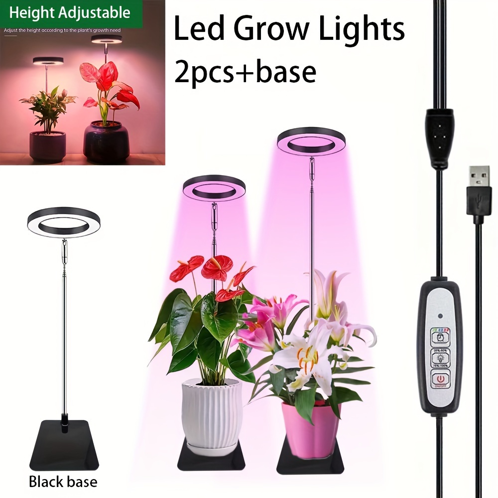 80W LED植物育成ライト 4ヘッドフルスペクトル 80W LED植物育成ライト 4ヘッドフルスペクトル 植物育成ライト