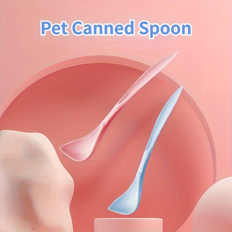 

Pet Spoon For Pet Canned Food, Specially Designed For Scraping And Serving Cat Canned Food