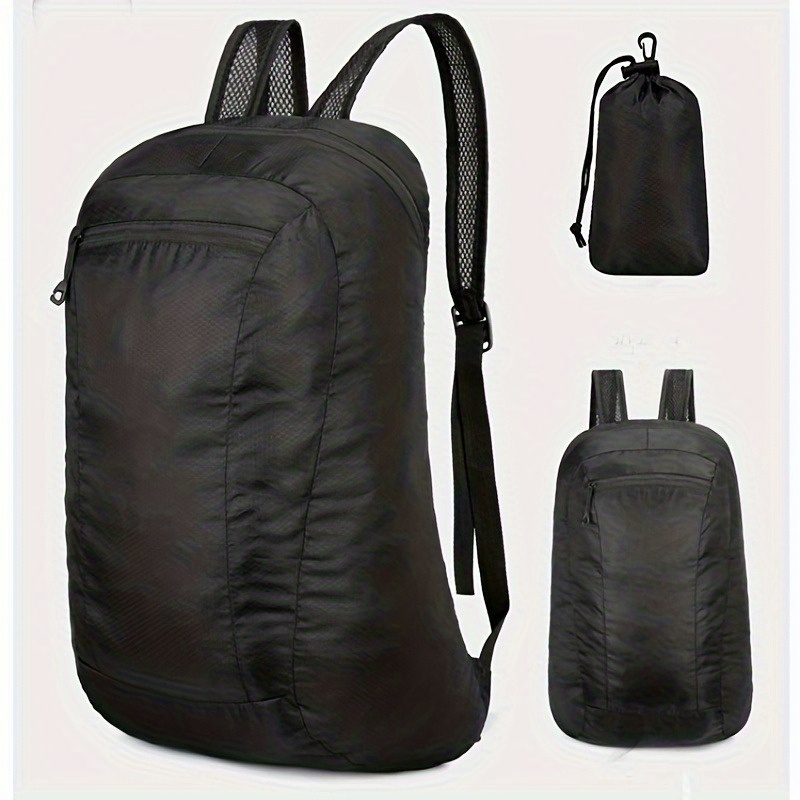 E-shop Bunte Faltetasche Outdoor Leichter Rucksack Großes Fassungsvermögen Sportrucksack Rucksack Herren Wandern Camping Sporttasche