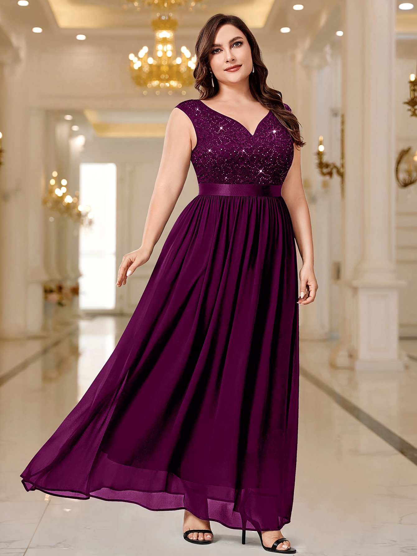 sachin and babi light blue dress plus size womens plus size formal party evening gown elegant