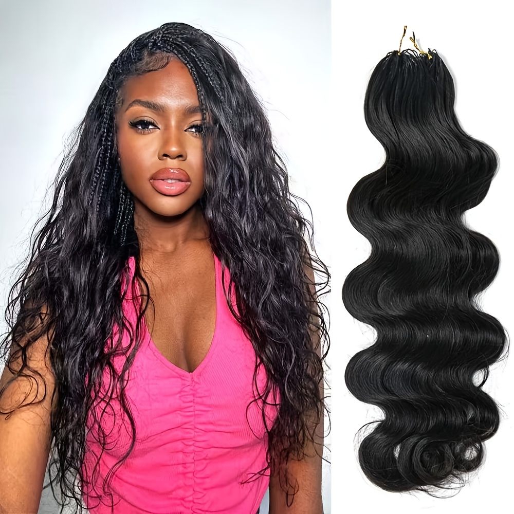 TEMU Extensions de cheveux humains au crochet avec plumes et , pré-enfilées, , nœuds, douces, pré-séparées, couleur naturelle, 50G