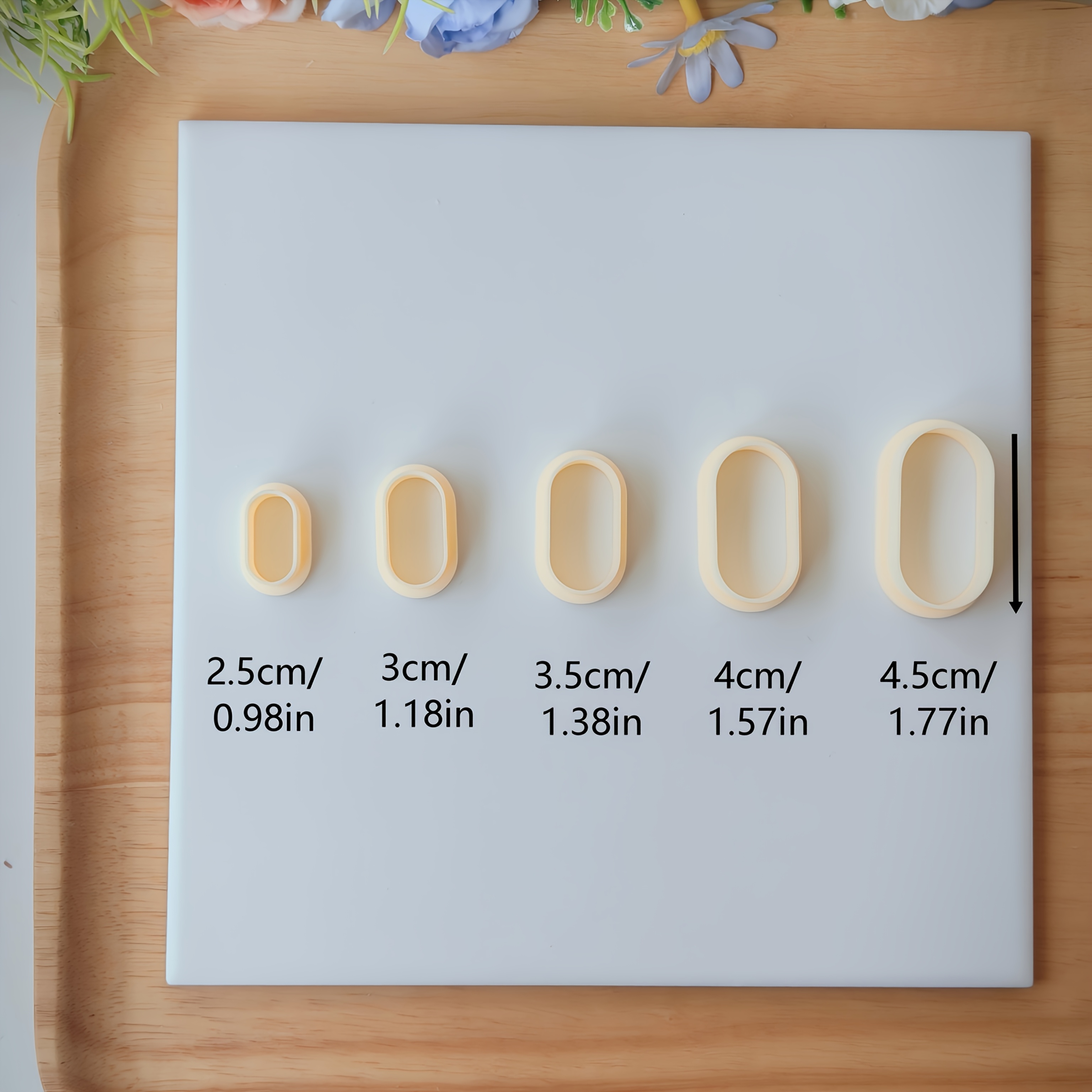 5pcs Geometric Shape Polymer Clay Cutter Set for Earring Making