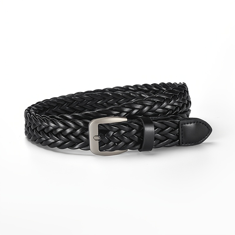 TEMU Golf Belt 1pc, Fashionable And Simple Women's Belt With Alloy Buckle, Versatile And Stylish Accessory For Casual Pants And Dresses, Korean Style