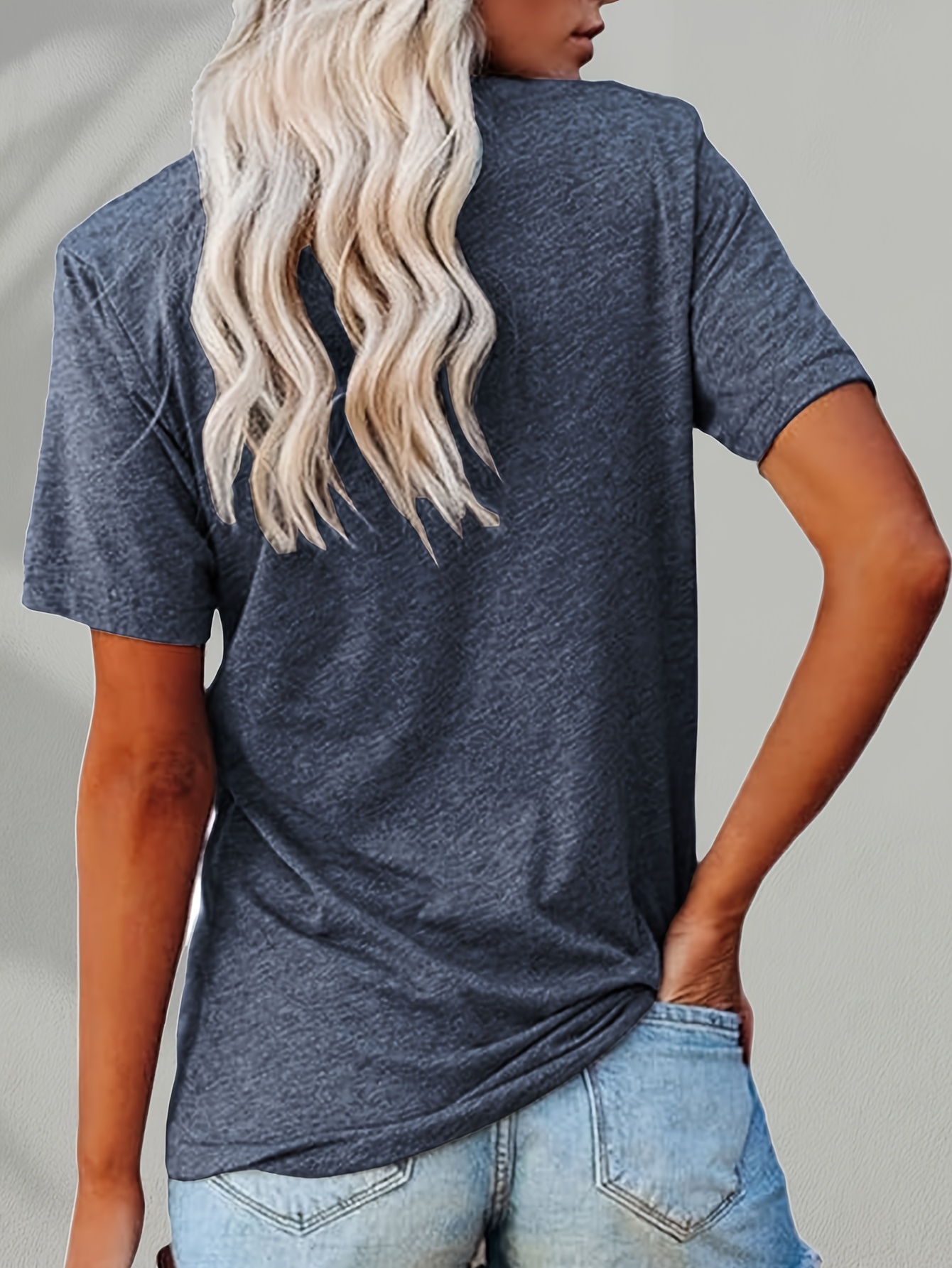 Fox Shirt, T Shirts for Women, Women's Rustic Fox \u0026 Floral Graphic Cotton T-Shirt - Happy Today High Elasticity Soft Breathable, Womens T-Shirts,, image size:800x1066