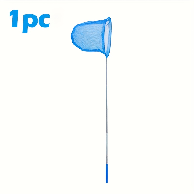Image of 1pc Lightweight Pool Skimmer, Tool For Pools Mesh Leaves Rake, Suitable For Swimming Pools, Fish Tanks, , Rivers And Fountains, Extendable Bib, Dive Catch, Insect Catching Net