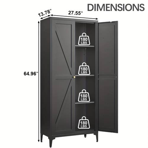 metal storage cabinet metal kitchen pantry cabinet food pantry storage cabinets with doors and shelves large steel storage cabient for dinning room laundry room white black