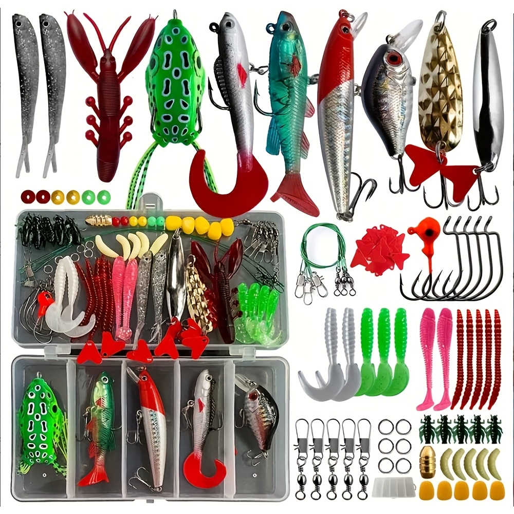 20 Leurres Imitation Insectes Pour Pêche - Hameçon #14, Boîte Étanche - Pour Truite, Saumon, Brochet En Eau Douce/Salée