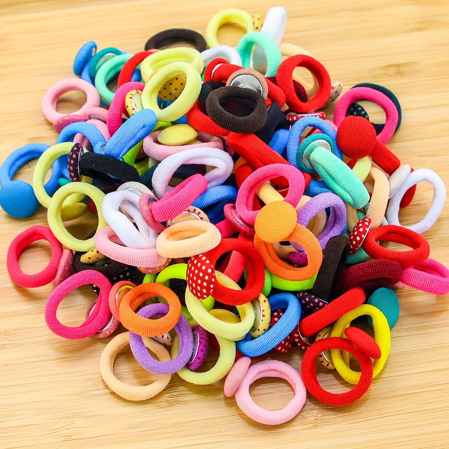 Basic Cute Retro Y2k Hair Ties Assorted Varieties Polka Dot - Temu Canada