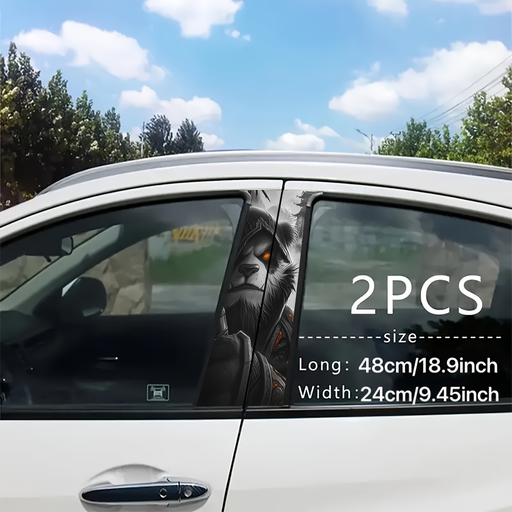 panda car decal sold on Temu United States