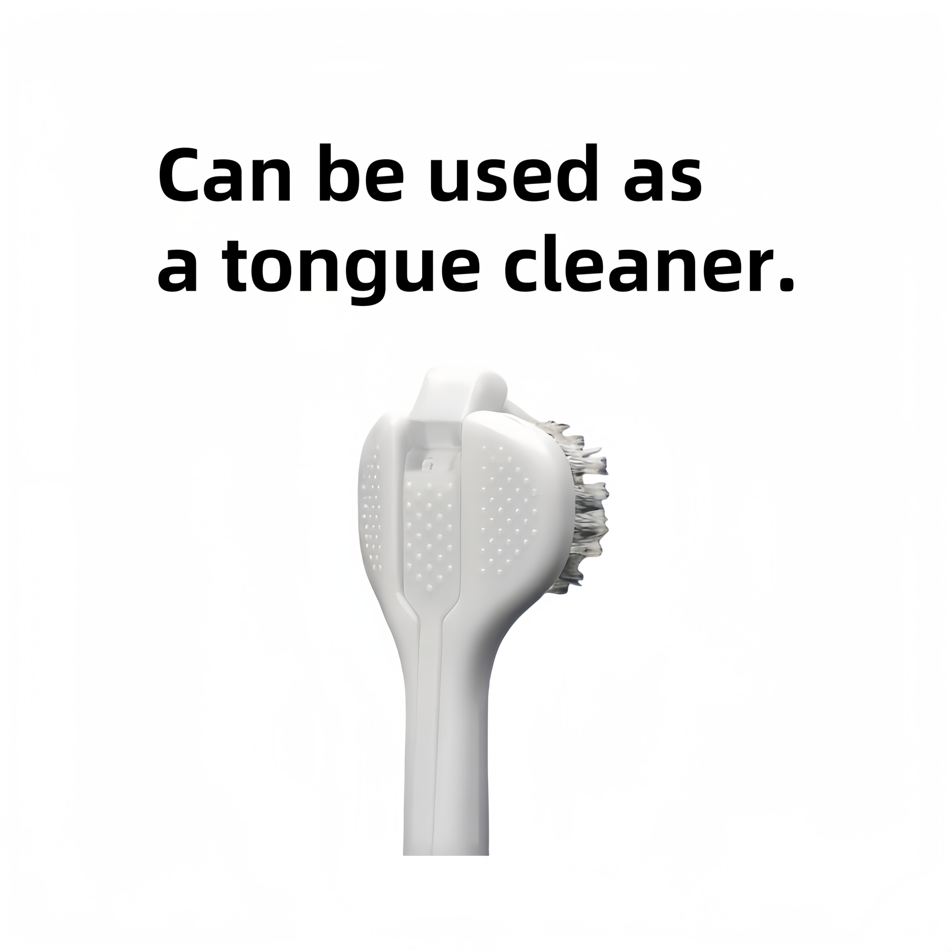 2-Pack Four-Sided Toothbrushes for Thorough Gum Cleaning