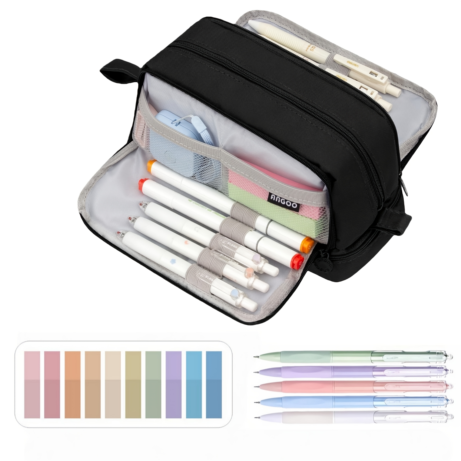 2026 New Writing Stationery Set Featuring A Spacious Pencil Case With Writing Essentials Ideal Holiday Gift For Students, Adults, And Teachers Recommended In Violet And