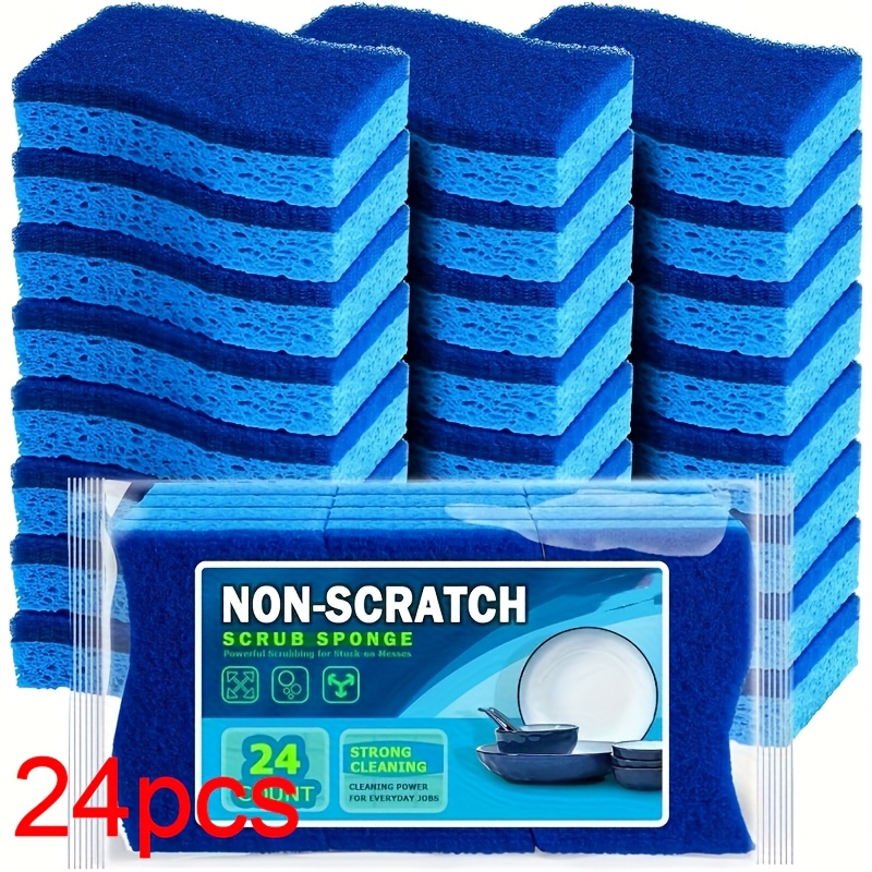 24 units   non scratch sponge dish sponges cleaning sponge quickly   without scratching effective against     cleaning strength for daily tasks 0