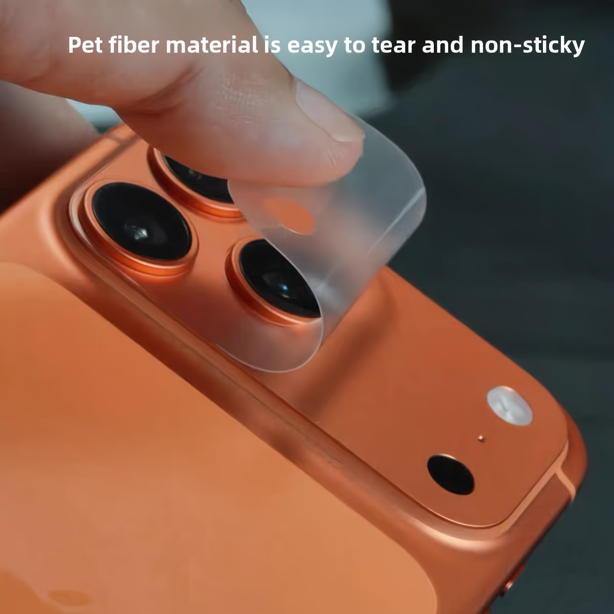TEMU 3pcs Base Screen Protectors, Pet Material, Compatible With For 17 Pro/17 Pro Max/17/17 Air Series, With Lifting, Anti-scratch And Wear-resistant