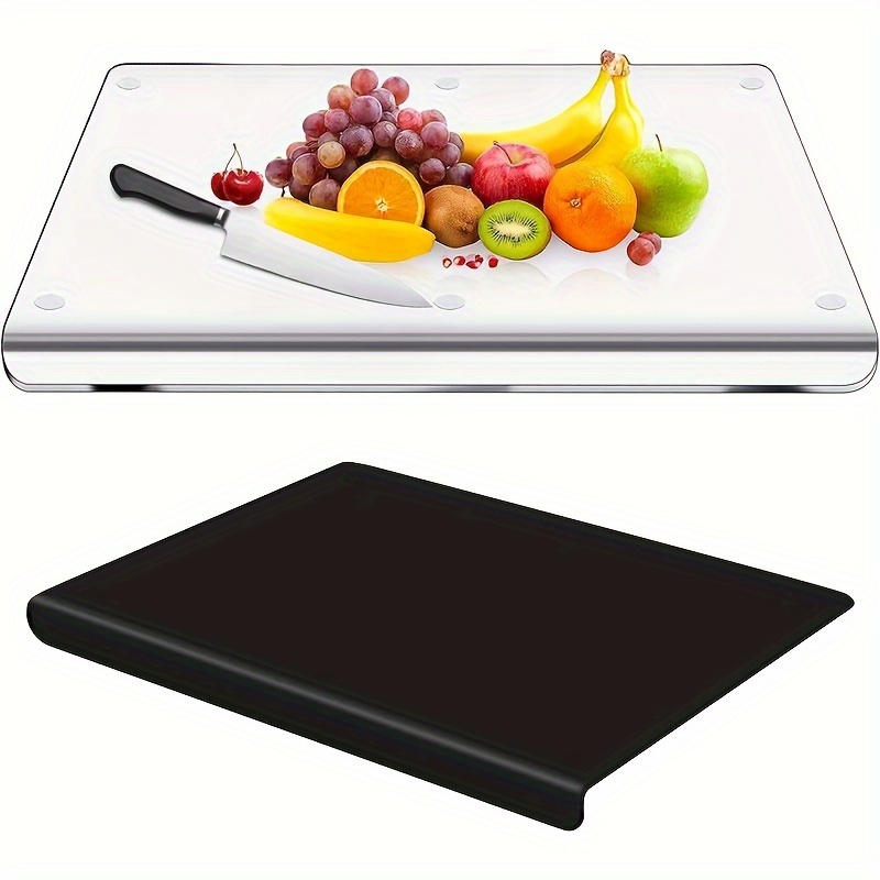 

Acrylic Cutting Board With Counter Lip Thickness Clear Acrylic Cutting Board For Kitchen Anti Slip Cutting Board