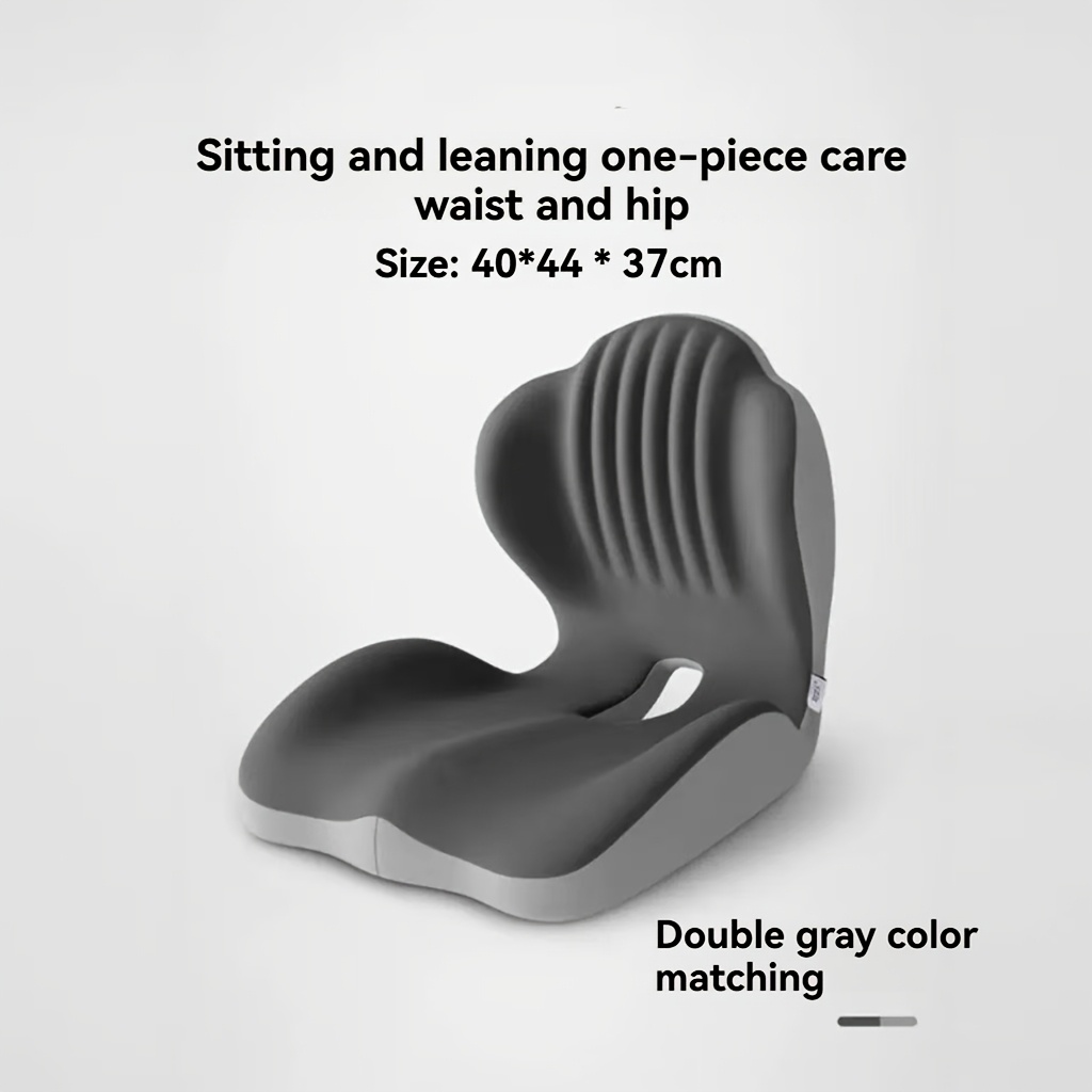 TEMU Coussin Lombaire VoitureInte, Oreiller de Soutien Lombaire et de Hanche à Grille, Mousse à de Ergonomique, Soutien Haute Résistance, Respirant,