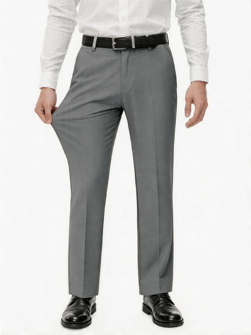 mens stretch casual pants lightweight quick dry elastic waist chinos trousers for business casual golf hiking daily wear