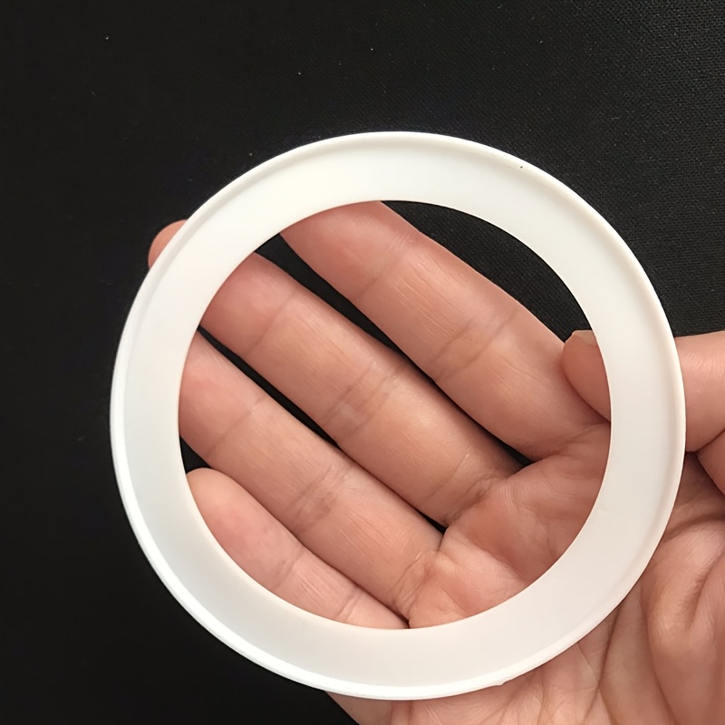 TEMU 3 pièces Joints d'étanchéité blancs, -fuites, Antidérapants, Joints souples
