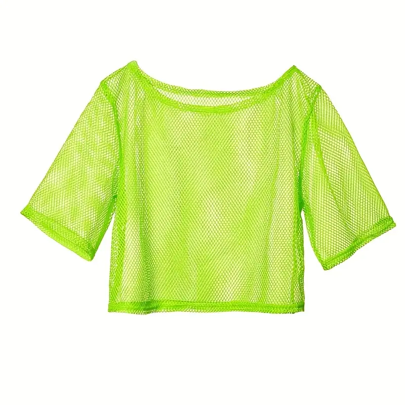 80s mesh top fancy dress Amazon.com: WILDPARTY Women Casual Sexy 80s Costumes Fishnet Neon Off Shoulder Top Mesh Sheer T Shirts (Black-M) : Clothing, Shoes & Jewelry