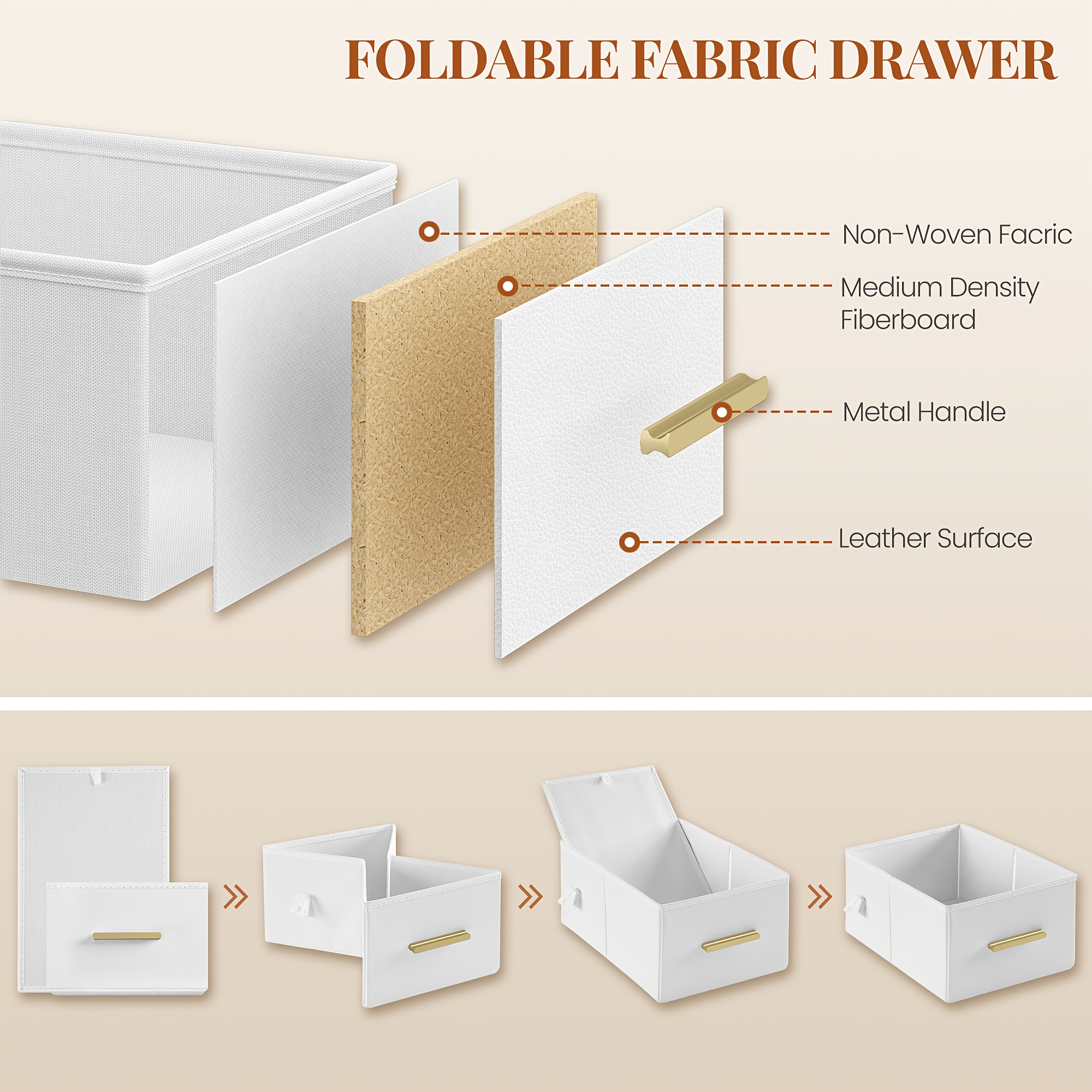 110 Cm Vanity with LED Lights, Large Mirror & Adjustable Brightness