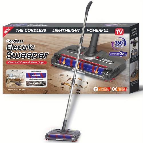 handheld electric broom solution for pet hair