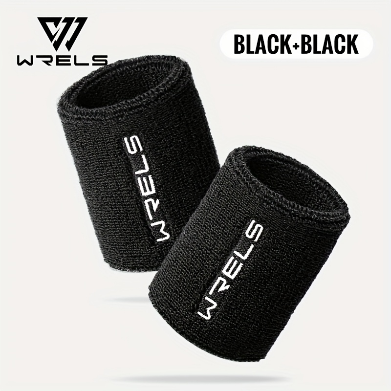 Image of 1pc-2pcs Wrels Men's & Women's Quick- Wristband With Hair Loop - Anti-perspirant Lightweight Moisture-wicking Wrist Suitable For Basketball, Tennis, Gym, - Grey/ (1 Or 2pcs)