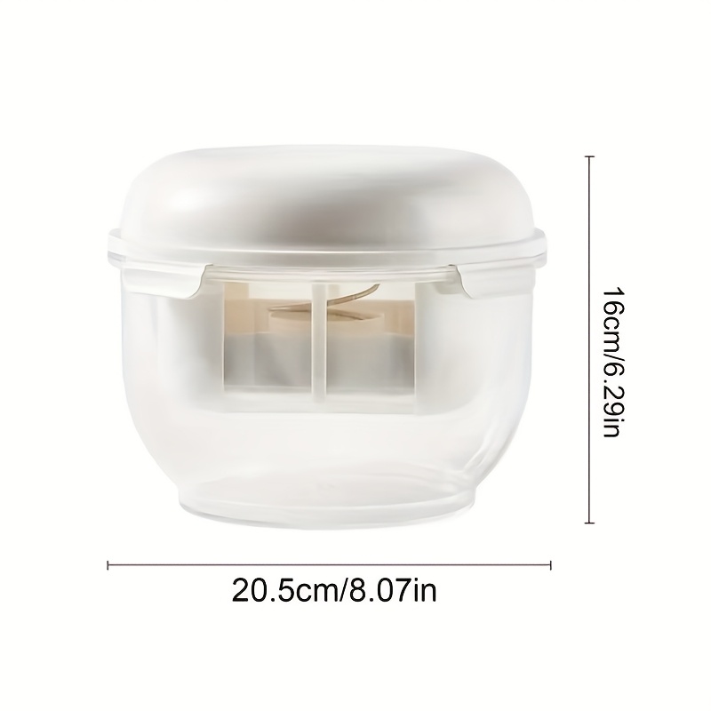 TEMU 2 Sizes Available: Effective Yogurt Filter And Moisture Wobbler, Plastic Round Yogurt Separator For Maker, Cold Brew Compressed Yogurt Machine,