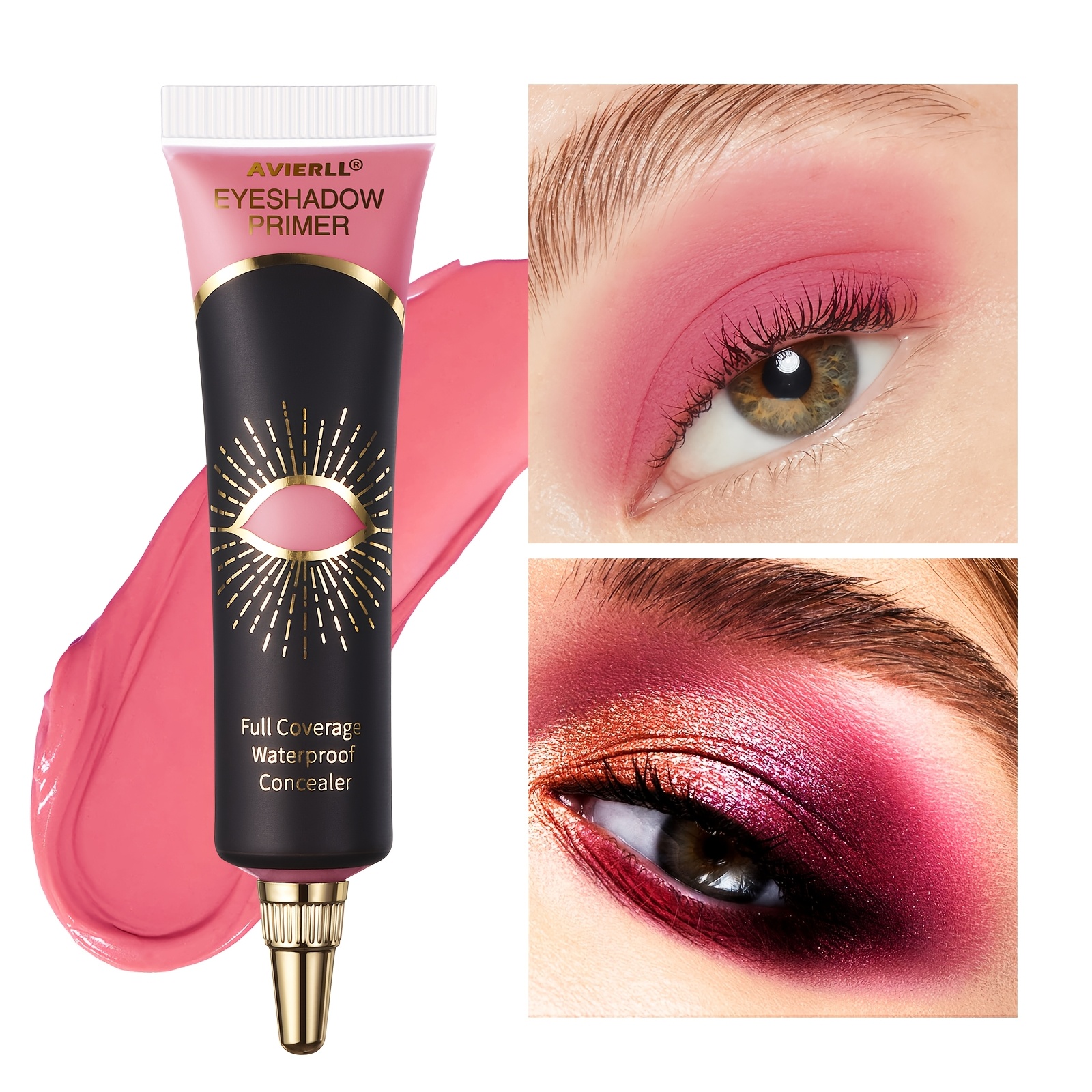 eye shadow primer long lasting waterproof eye   full coverage concealer for face the perfect   for womens easter makeup looks   1pc with 6 colors   6pcs set Product details 8