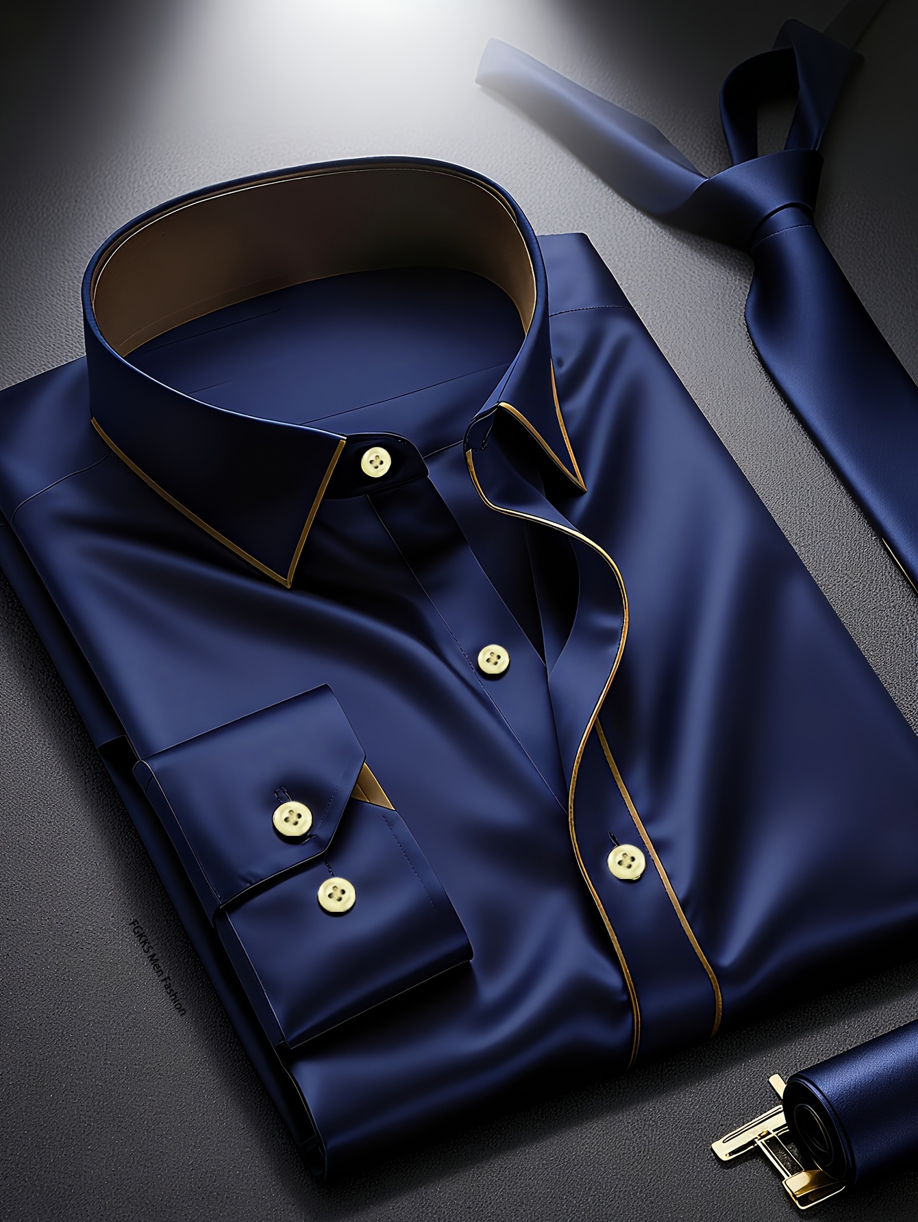 dark royal blue dress shirt Men's Royal Blue Prom 2026 Tuxedo Designer Velvet Smoking Dinner Jacket Dark 38 Short Jacket+32 Waist Adjustable 28to34)(Height: 5 4 to5 7 )(Neck 15- main image 0