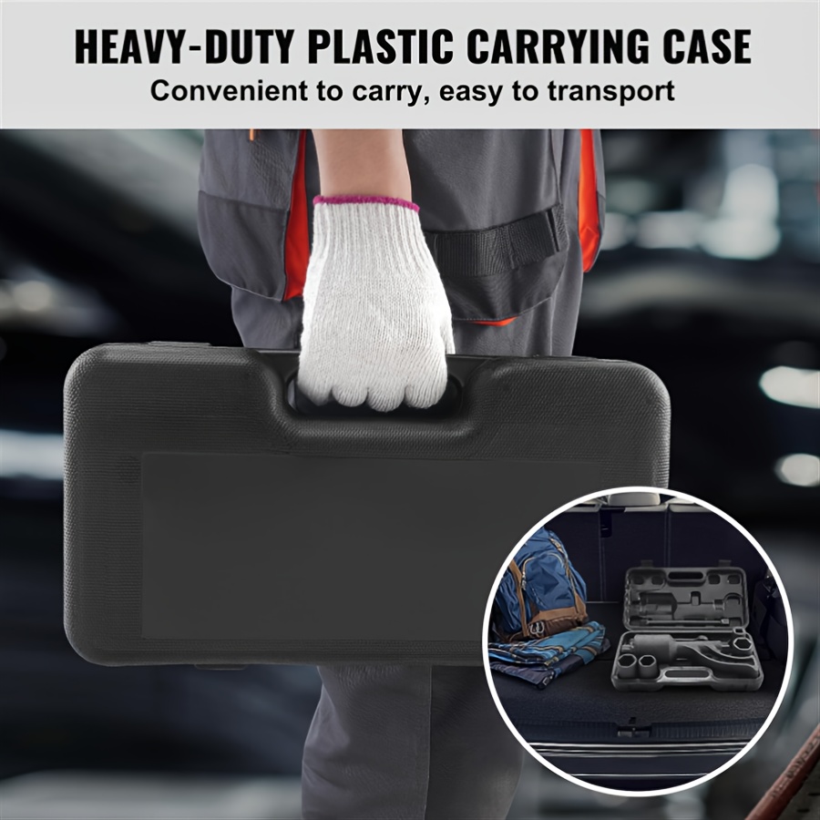 Heavy duty torque multiplier removing a rusted semi-truck lug nut.