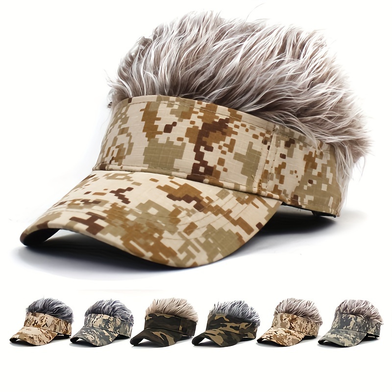 1pc Camouflage Sunshade Breathable Visor Empty Top Hat For Men Women Ideal  Choice For Gifts, Shop On Temu And start Saving