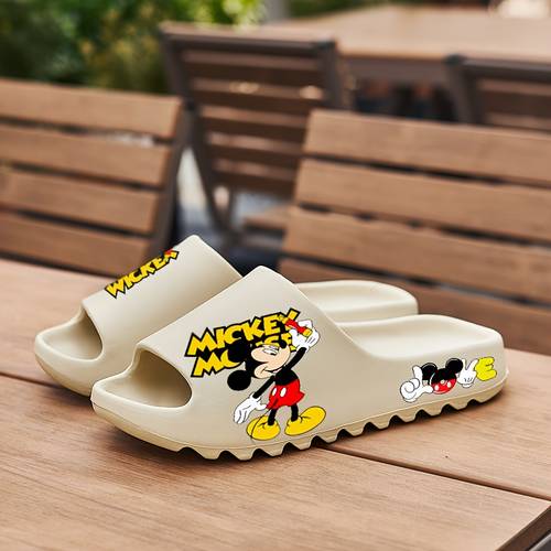 cartoon slip on slippers breathable eva material unisex casual shoes for indoor outdoor wear 1pc indoor slippers design eva slippers cute slippers