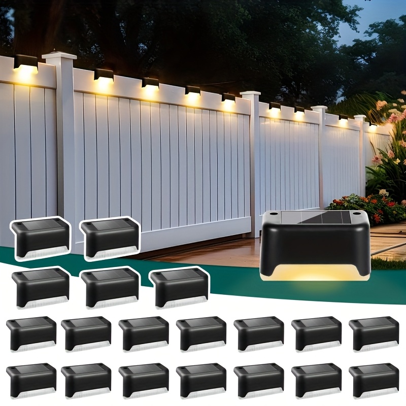 TEMU 32/16pcs Outdoor Deck Lights, Ip44 Waterproof, Outdoor Lighting Lights, Suitable For: Home Improvement, Lighting And Ceiling Fans, Landscape