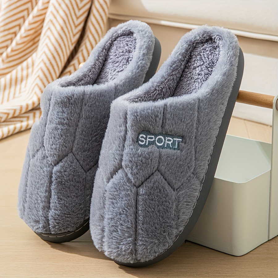 Image of And Comfortable Plush Slippers - Luxurious, Warm, And Breathable Indoor Footwear, Suitable For , Perfect For , Relaxation, And Lounging At Home., Women Shoes