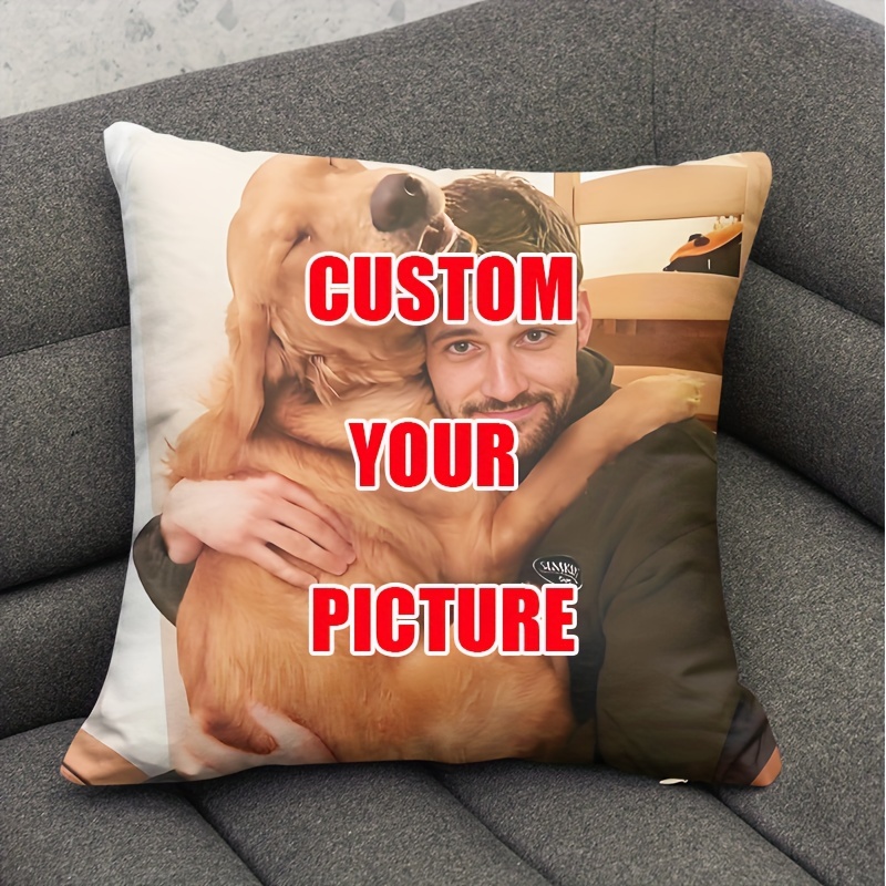 

Pet 17.7x17.7" - Personalized , , Polyester , , , Sofa Decor - Not Included